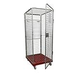 Rollbehälter abschließbar mit klappbarem ZB