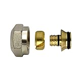 VARIOSAN Klemmverschraubung für 20 x 2 mm Heizrohr 14290, 2 Stück, 3/4', für Hahnblöcke und Fußbodenheizung, Eurok
