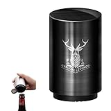 HUICHENG Flaschenöffner Edelstahl Bierflaschenöffner Automatischer Flaschenöffner für Bier Bieröffner Magnet Coole Geschenk für Männer Küche Gadget Bars Partys (Explore)