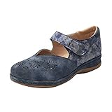 Damen Mary Jane Halbschuhe Hohl geschnitzt Schnürhalbschuhe Freizeitschuh Knöchelriemchen Sandalen Uniform Büro Abendschuhe(1-Grau/Gray,37)