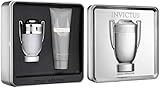 Paco Rabanne Invictus Geschenkset (bestehend aus 100ml EDT Spray und 100ml All Over Shampoo)
