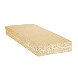 ABAKUHAUS Einzelbett Matratze, Matratze Taschenfederkern mit KaltGel Optimal Langlebigen Maschinenwaschbarer Biobaumwolle Versteppten Bezug, 90 cm Breit und 200 cm Lang, Schwarz und Dunkelb