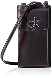 Calvin Klein Damen Phone XBODY Pouch Reisezubehör-Reisebrieftasche, Black, One S