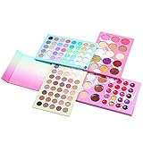 121 Farben Makeup Lidschatten Palette 4 In1 Makeup Palette Set Hochpigmentiertes Makeup Wasserdicht Liedschatenpalete Kosmetik Palette Matte Und Schimmer Farben Perfekt Für Profi- Und Täg