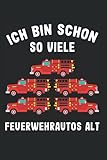 Kalender 2022: Feuerwehr 5 Jahre Kindergeburtstag Feuerwehrauto DIN A5 Organizer mit 120 Seiten | Notizbuch Terminplaner Wochenkalender Jahresp