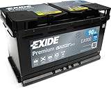 Exide EA900 Premium Carbon Boost Autobatterie 12V 90Ah 720