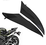 NO LOGO WSF-Motorcycle Fender, 1pair Tank-Seitenabdeckungen Panels Fairing Fit for Yamaha YZF R6 2006 2007 YZFR6 06 07 YZFR6 Behälter Seitenabdeckw