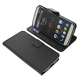 foto-kontor Tasche für Elephone P8000 Book Style schwarz Schutz Hülle B