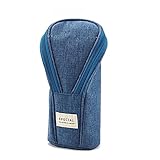 Selbsttragendes Federmäppchen Canvas Stifthalter Handyhalter Funktion Schreibtisch Aufbewahrungstasche Kosmetik Kosmetiktasche - 11,