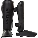 Venum Unisex Schienbeinschutz Challenger Schienbeinshoner, Schwarz/Matt, M