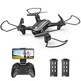 Holy Stone HS340 Mini Drohne mit 720P WiFi FPV Kamera für Kinder Erwachsene, RC Quadcopter mit Throw to Go, Circle Fly, Auto Rotation, 3D Flips, lustiges Spielzeug für Jungen M