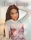 Olivia Rodrigo Calendar 2021-2022: 2022 Monthly Yearly Agenda BONUS 3 Months Of Pop Rising S