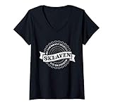 Damen Mich kann man nicht kündigen SKLAVEN muss man verkaufen T-Shirt mit V