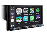 Alpine ILX-702DM - DAB+ Autoradio mit kapazitivem 7-Zoll Display, Apple CarPlay