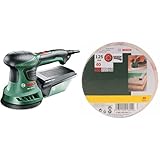 Bosch Exzenterschleifer Bosch PEX 300 AE + 25 Stück Schleifblatt verschiedene Materialien (Ø 125 mm, Körnung 40)