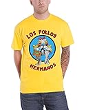 Breaking Bad - Los Pollos Hermanos heren unisex T-shirt geel - M