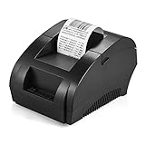 Aibesy POS-5890K 58mm USB-Drucker erhielt Presse Bill Ticket Shop POS Kassenladen Restaurant E