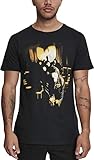 Wu Wear Herren Masks Tee T-Shirt, schwarz (Black), L
