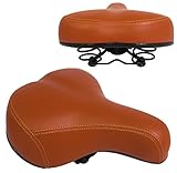 Fahrradsattel Fahrradsitz Comfort Sattel mit Federung für Herren Damen Trekking