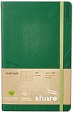share A5 Journal (Farbe grün)
