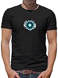 TShirt-People Arc Reactor T-Shirt Herren XXXL Schw