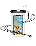 YOSH wasserdichte Handyhülle 7 Zoll Handytasche Wasserdicht Tasche Beutel Beachbag Schwimmen Unterwasser Hülle Universal fürs iPhone 11 Pro Max XS Max X 8, Samsung A50 A40 A20, Huawei P30 usw