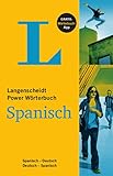 Langenscheidt Power Wörterbuch Spanisch: Spanisch-Deutsch/Deutsch-Sp