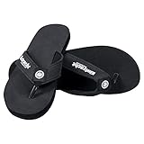 Unbekannt Eintracht Frankfurt Badeschuhe, Badelatschen, Badeschlappen Flip-Flops Flap - Plus Lesezeichen I Love Frankfurt Schuhgröße 36/37