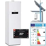 Viessmann Paket Vitodens 343-F 19 kW Gas-Brennwertkessel Abgas oben und Schacht 7