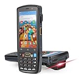 MUNBYN PDA Scanner Android 9.0, POS Terminal Handheld PDA, Zebra Barcode-Scanner 1D 2D Barcode, Schutzart IP67, mit 4500 mAh Akku, unterstützt Bluetooth, 3G/4G, GPS, WiFi, IPDA082