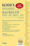 KODEX Baurecht Wien - NÖ - Bgld 2021/22 (Kodex des Österreichischen Rechts)