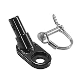 VORCOOL Universal Fahrrad Anhängerkupplung Aluminiumlegierung Linker Fahrrad Anhängerkupplung Adapter Befestigung