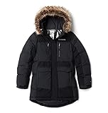 Columbia Mädchen Big Marquam Peak Fusion Parka, Schwarz, Größe L