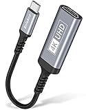 USB C auf HDMI Adapter, Sniokco Typ C auf HDMI Adapter (Thunderbolt 3) für Home Office, Kompatibel mit MacBook Pro, MacBook Air, Pixelbook, Surface Pro, Pad Pro, Pad Air, XPS, G,alaxy S10 S9+ und M