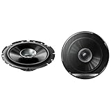 Pioneer TS-G1710F Doppelmembranlautsprecher für Autos (280 W), 17 cm, kraftvoller Klang, IMPP-Membran für optimalen Bass, 40 W Eingangsnennleistung, 49.7 mm Einbautiefe, schwarz, 2 Lautsp