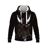 KXZD Unisex Hoodie Damen Herren 3D Druck Kapuzenpullover Langarm Sweatshirts mit Taschen Unisex 3D Druck Hoodies Langarm Hooded Sweat Bunte Pullover Kapuzenpulli Sweatshirt Kapuzenjack