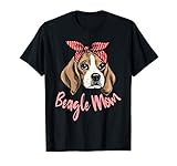 Beagle Mom Hund Beagle Geschenk T-S