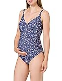 ESPRIT Maternity Damen Swimsuit AOP Badeanzug, Night Sky Blue-485, M/L