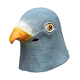 ifundom Halloween-Kostüm, Tauben-Kostüm, Halloween, Party, Latex, Vogelkopf, T