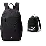 PUMA Rucksack Buzz Backpack, black, OSFA, 73581 01 & Unisex-Adult Phase Backpack rucksack, Black, OSF