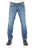 Lee Herren Jeans Jeanshose Stretch Denim Daren Zip Fly - Regular Fit - Blau - Westlake W28-W44 99% Baumwolle, Größe:W 34 L 30, Farbvariante:Westlake (JX68)