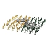 Black Temptation Toy Set Kunststoff Soldaten Geschenke Sand Tabelle Modell Spielzeug Autos / Trucks / Tank-76 PCS