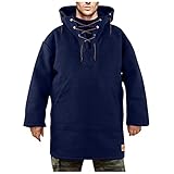 BUZHIDAO Pullover Herren Kapuzen-Pullover Hoodie Stehkragen Sweatjacke Herbst Winter Weich Übergangsjacke mit Kapuze Kapuzenpullover für Männer Pulli Longsleeve Sw