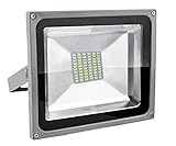 20W 30W 50W 80W SMD LED Strahler,ALPHA DIMA LED Scheiwerfer Strahler Außen 6500K Kaltweiß Fluter IP65 Wasserdicht Flutlicht Außenstrahler für Sportplatz Garage Garten H