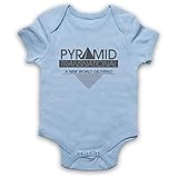 My Icon Art & Clothing Watch Pyramid Moore Graphic Novel Film Babystrampler, Hellblau, 0-3 M