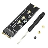 CKMSYUDG M.2 NVME SSD Konvertierungskarte für Air Retina 2013-2017 NVME/AHCI SSD Kit für A1465 A1466 A1398 A1502