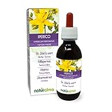 Johanneskraut (Hypericum perforatum) Kraut mit Blüten Alkoholfreier Urtinktur Naturalma | Flüssig-Extrakt Tropfen 120 ml | Nahrungsergänzungsmittel | Veg