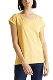 ESPRIT Damen 999EE1K828 T-Shirt, 753/YELLOW 4, XXL