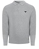 Threadbare Herren Poloshirt Thorton - Polo Shirt in Grau in Größe S