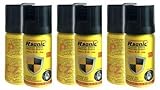 3 Stück Rsonic Pfefferspray K.O. - Fog - 40ml Abwehrspray